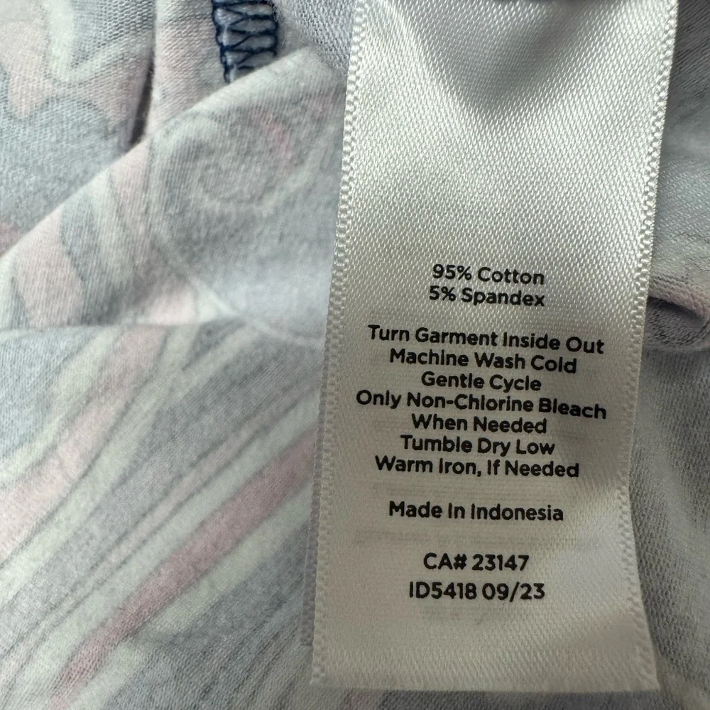 Talbots Paisley Patterned Comfort Versatile Women's Top size Medium - Picture 8 of 9